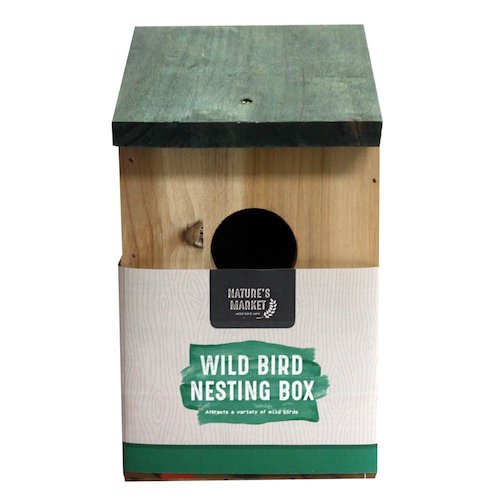 Wooden Bird Nesting Box (5013478113085)